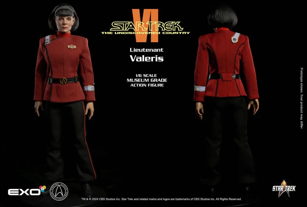  Product image 4 of the product “Star Trek: TUC Lieutenant Valeris 1:6 Scale Figure ”