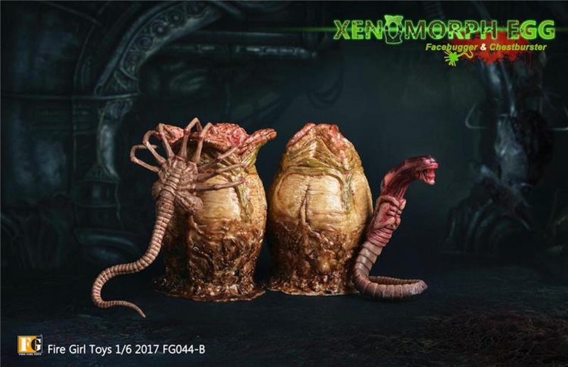  Product image 4 of the product “Xenomorph Egg with Facehugger Larva 1/6 ”