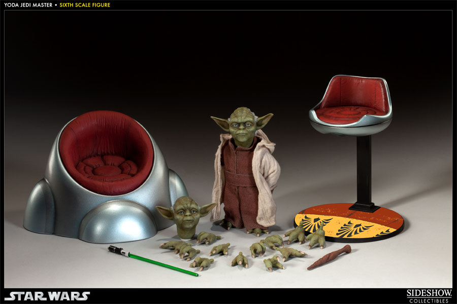  Product image 4 of the product “Yoda: Jedi Master 1/6 ”