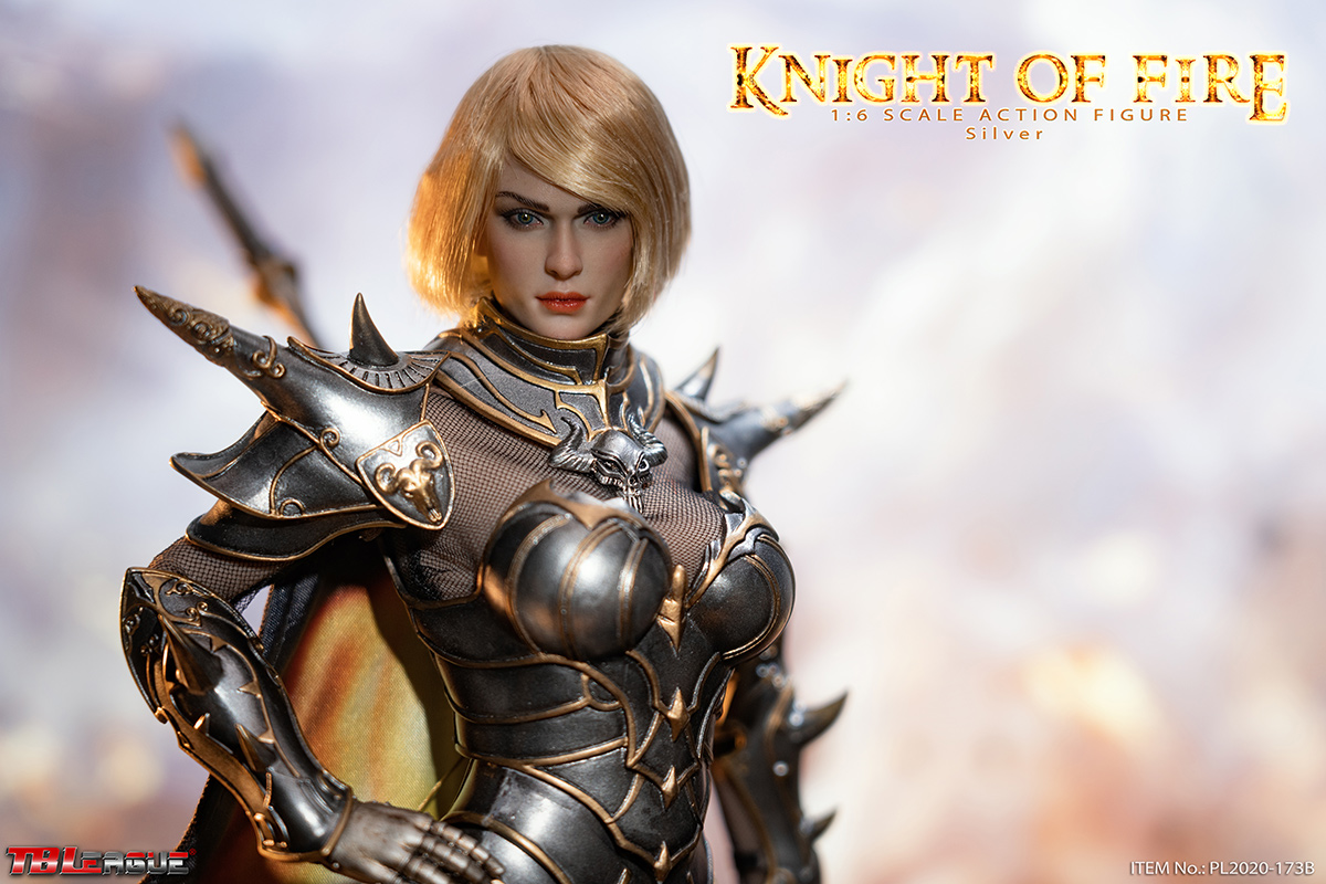  Product image 5 of the product “Knight of Fire-Silver 1/6 Scale Action Figure ”
