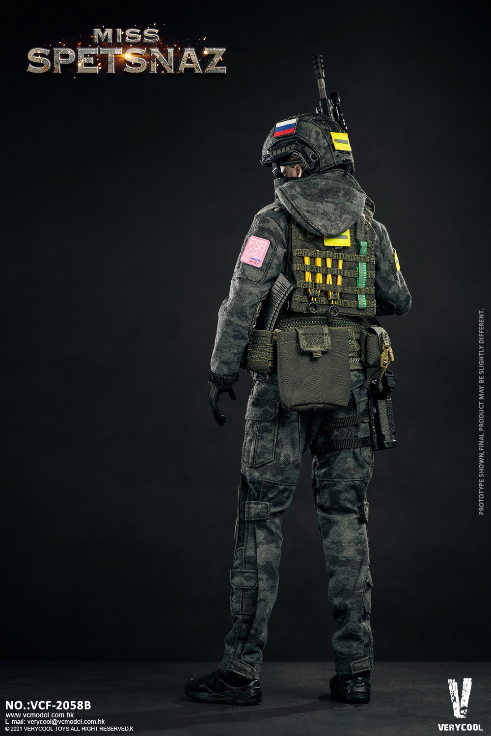  Artikelbild 5 des Artikels “1/6 MCB Camouflage -- Russian Special Combat Women Soldier “