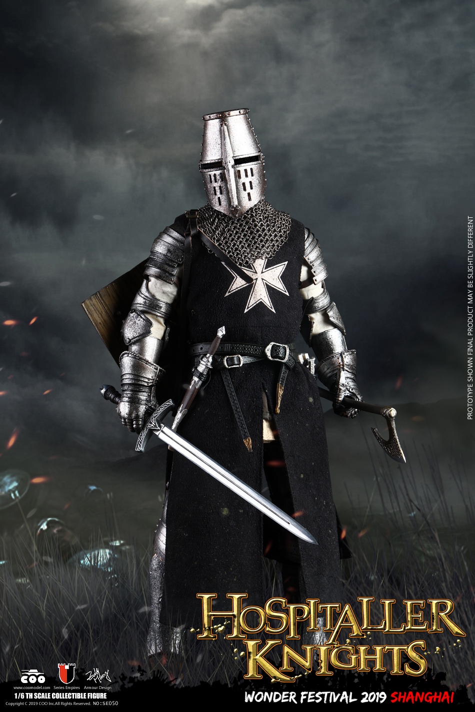  Artikelbild 5 des Artikels “1:6 - The Crusader - Hospitaller Knight (Wonder Festival 2019 Exclusive) “