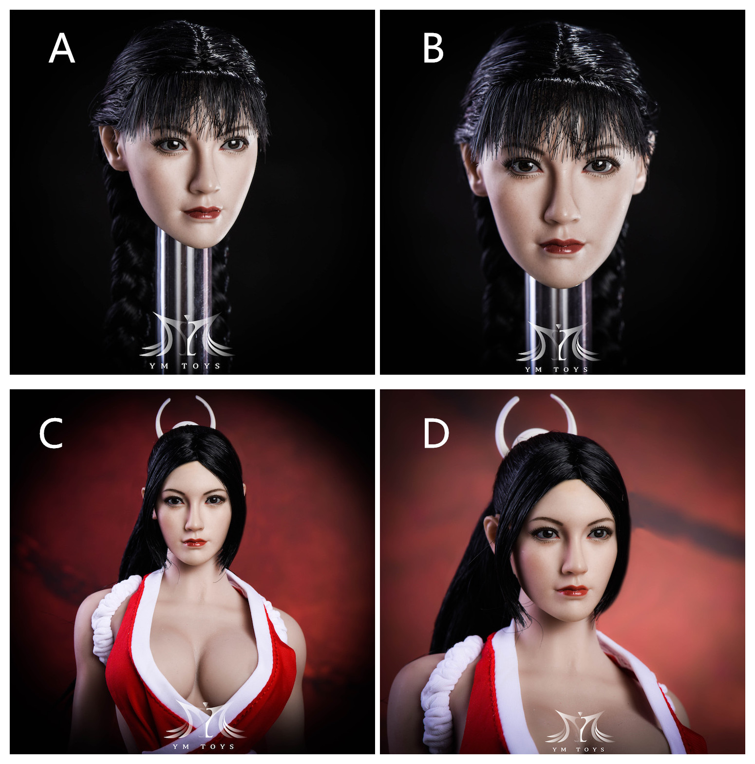  Artikelbild 5 des Artikels “Asian Head B im Maßstab 1:6 (white skin) “