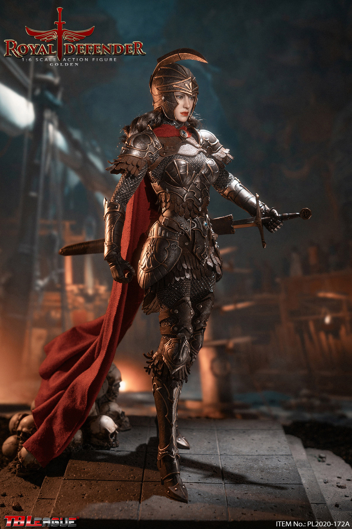  Product image 5 of the product “Royal Defender Golden 1/6 Scale Action Figure ”