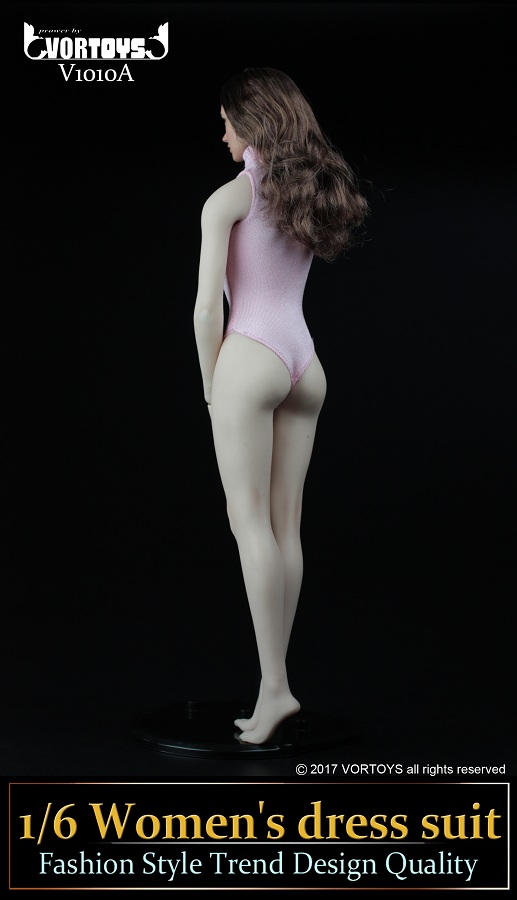  Artikelbild 5 des Artikels “Weibliches Outfit Bodysuit und Rock 1:6 Weiss “
