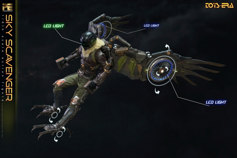  Product image 5 of the product “Toys Era1/6 Premium Edition Series Products Sky Scavenger (LED) ”