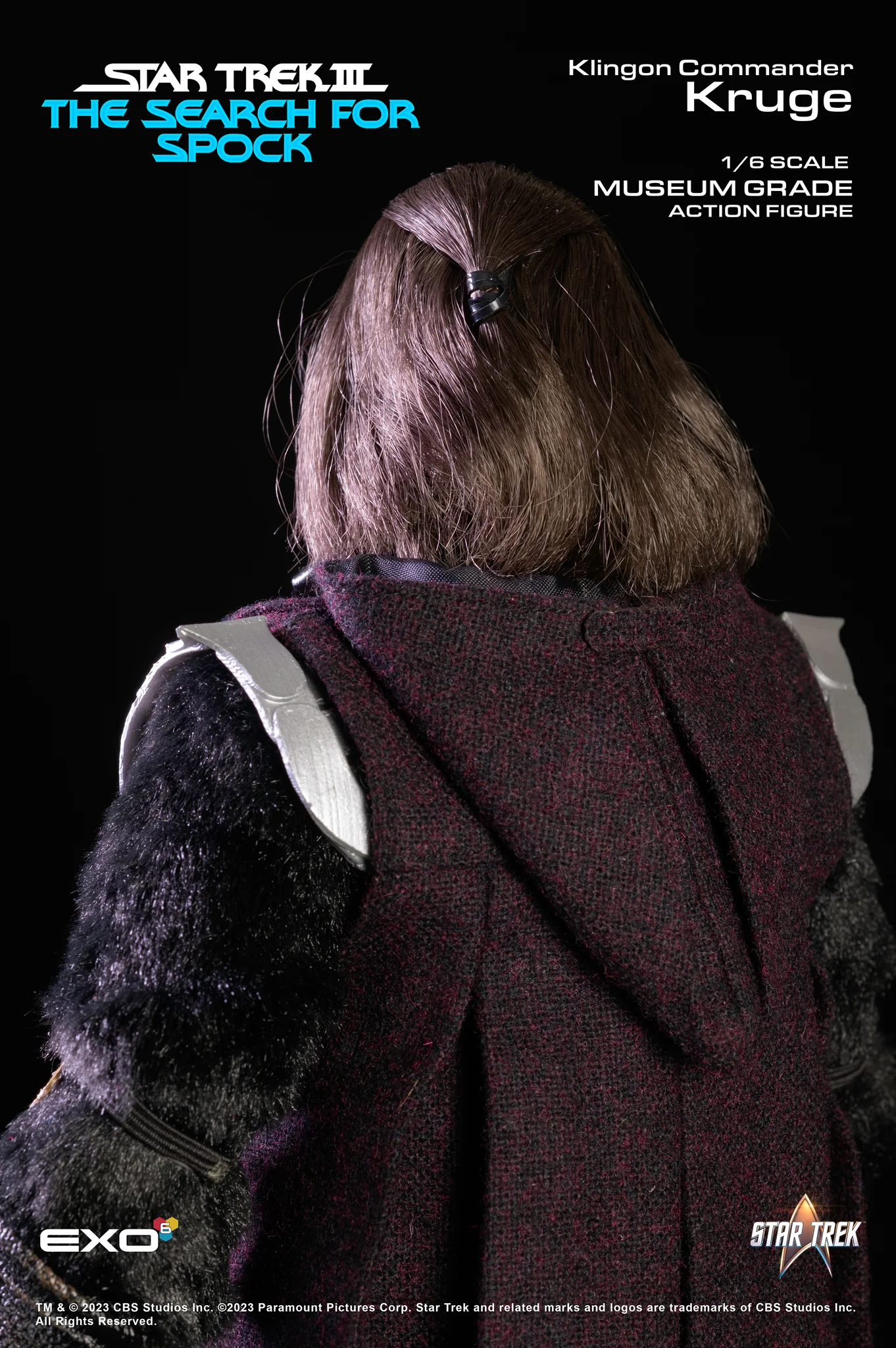  Product image 5 of the product “1/6 Scale Klingon Commander Kruge ”