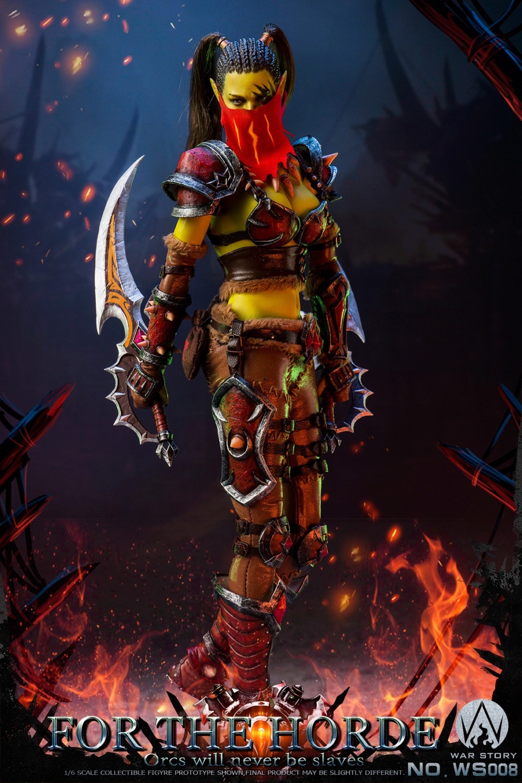  Artikelbild 5 des Artikels “War Story 1/6 Soldier human, Orc Assassin, For the Horde “