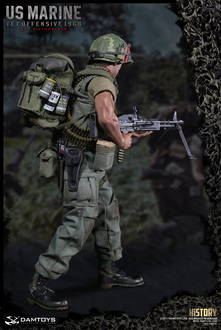 Product image 5 of the product “U.S.MARINE (TET OFFENSIVE,1968 Machine Gunner ”
