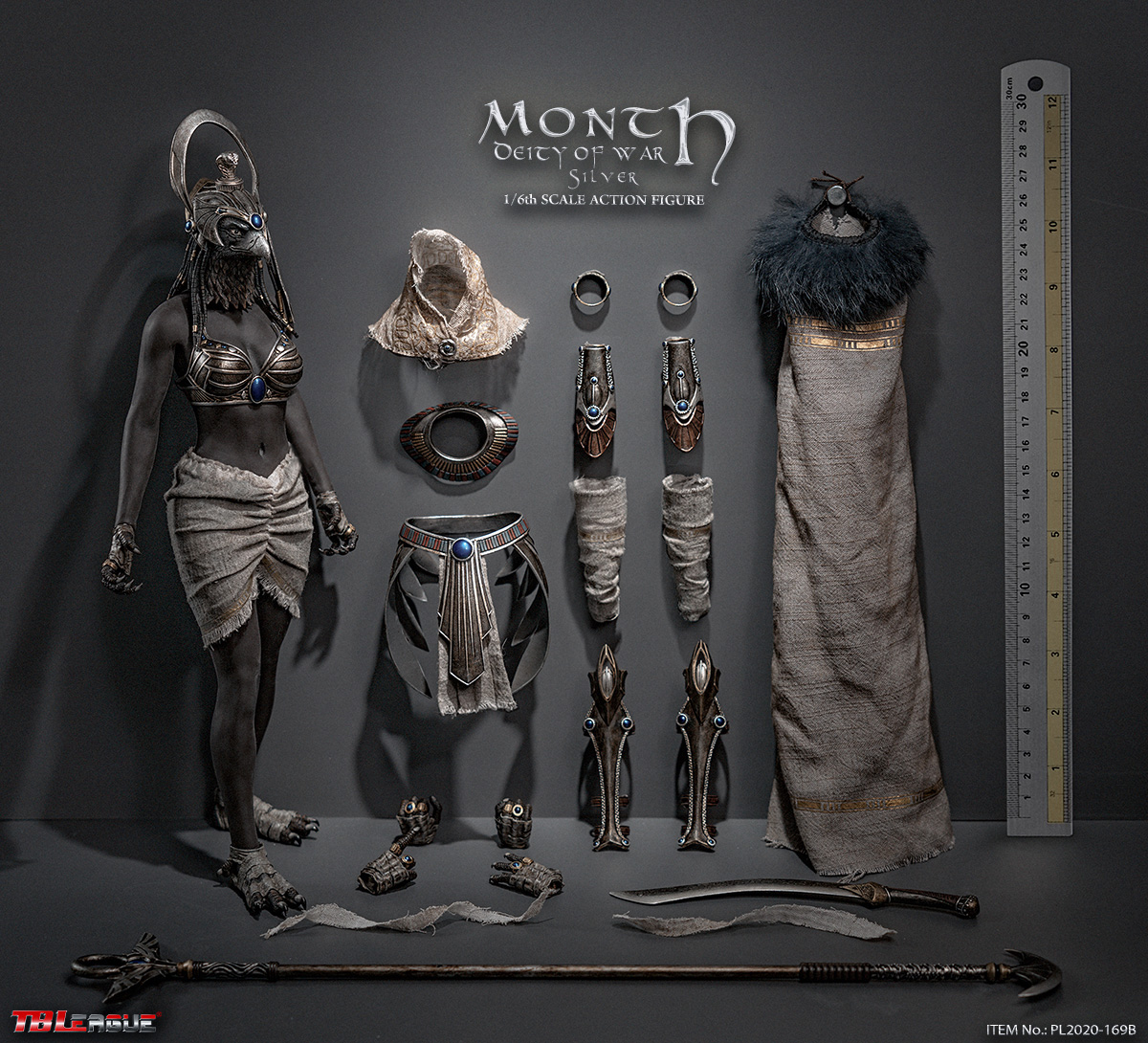  Product image 5 of the product “Month Deity of War- Sliver  1/6 Scale Action Figure ”