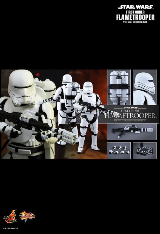  Product image 5 of the product “Star Wars : The Force Awakens - First Order Flametrooper ”