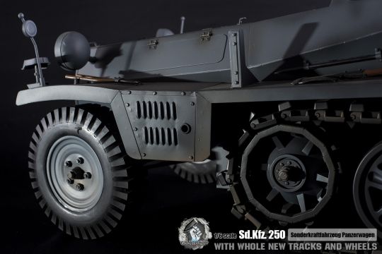  Artikelbild 5 des Artikels “SDKFZ 250 in Metal 3Tarn in 1:6 “
