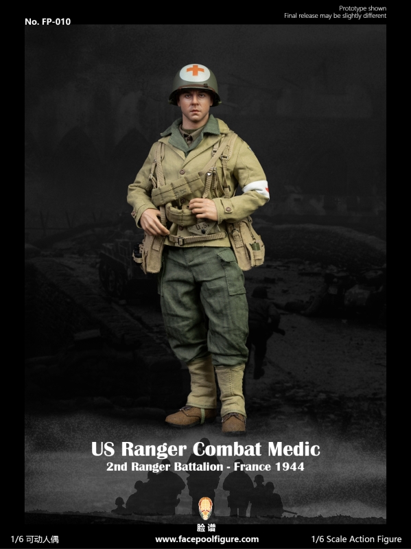  Artikelbild 5 des Artikels “2nd Ranger Battalion France 1944 - US Ranger Combat Medic - 1/6 Figure. “