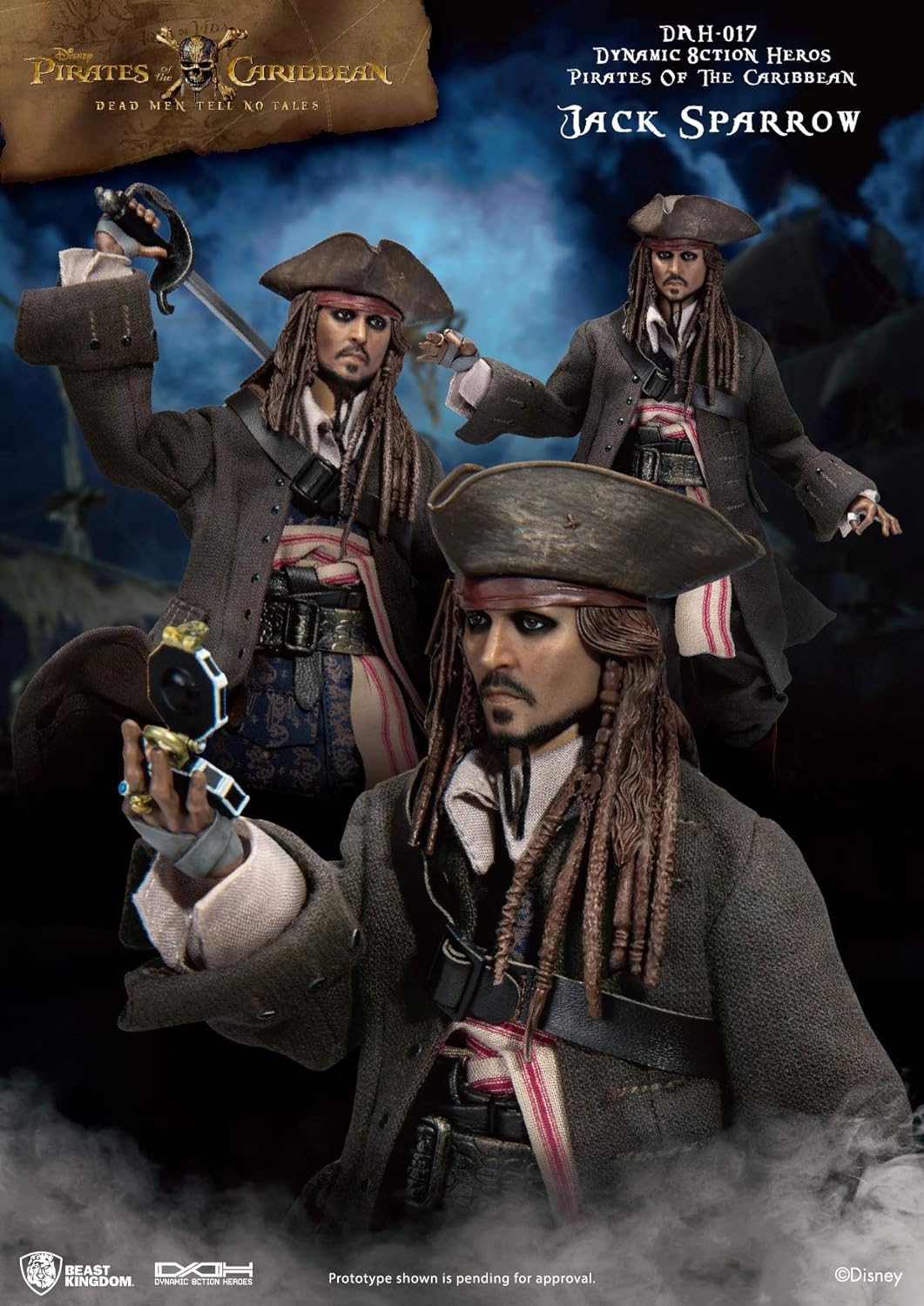  Product image 5 of the product “Pirate Of The Caribbean: Captain Jack Sparrow ”
