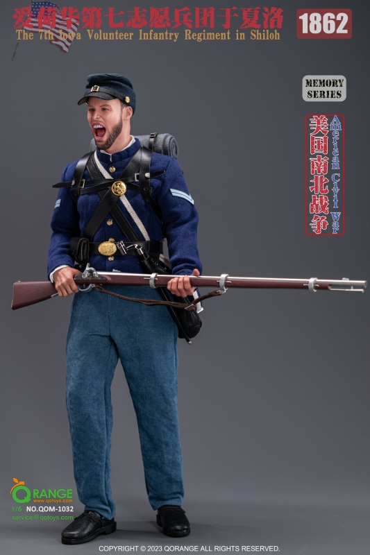  Artikelbild 5 des Artikels “7th Iowa Volunteer Infantry Regiment in Shiloh 1862. 1/6 “