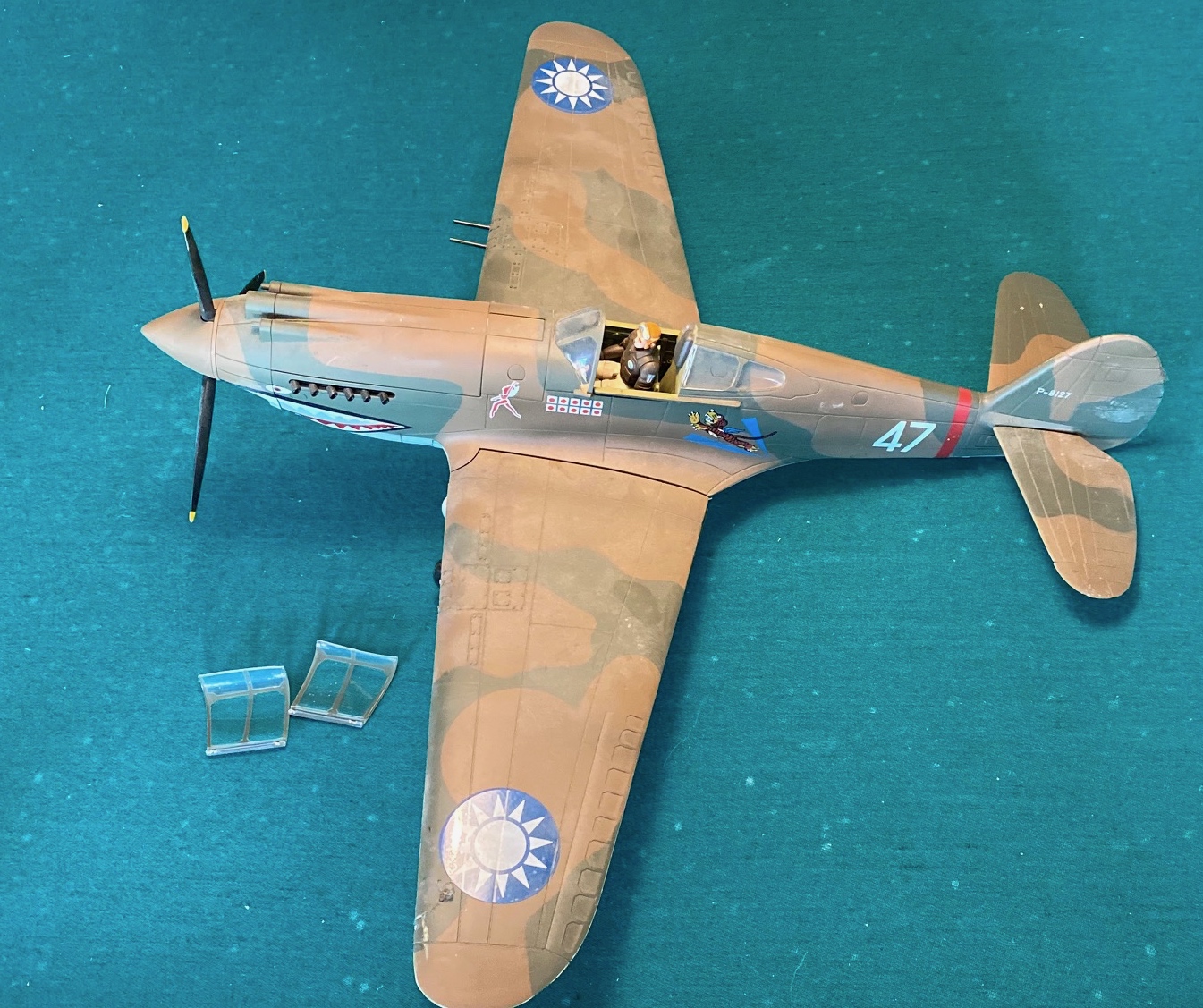  Product image 5 of the product “1:18 WWII US Warbirds Spitfire ”