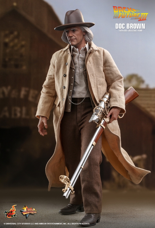  Artikelbild 5 des Artikels “Back to the Future Part III Collectible Figure of Doc Brown, 1/6 “