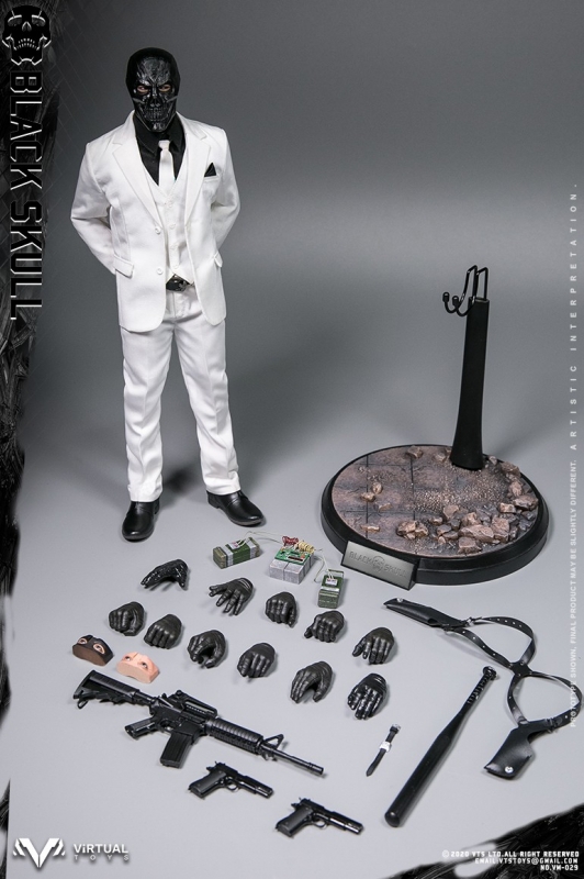  Artikelbild 5 des Artikels “1:6th scale Black Skull Collectible Figure “