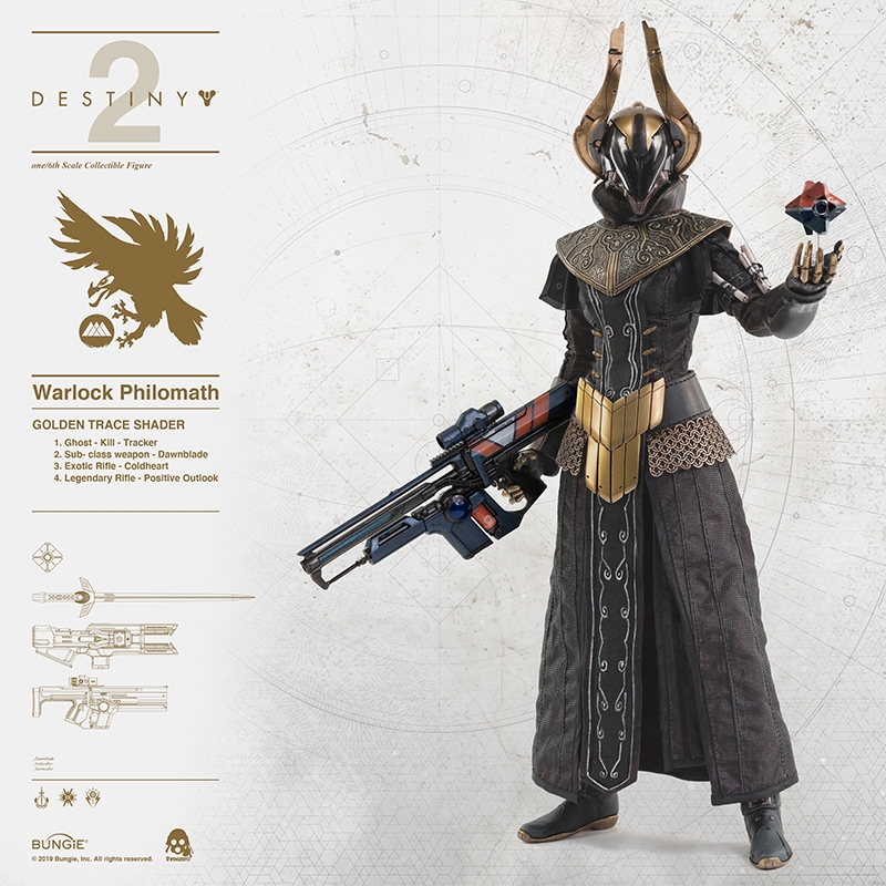  Artikelbild 5 des Artikels “Destiny 2 - Warlock Philomath Calus's Golden Trace Shader “