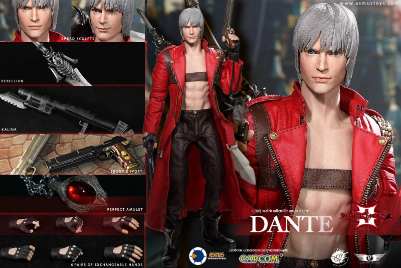  Product image 5 of the product “Devil May Cry 3 : Dante Slim Version 1/6 action ”