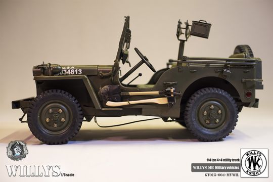  Product image 5 of the product “Jeep Willys MB Metal 1/6 ”