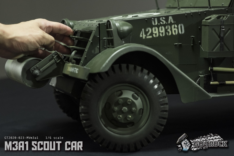  Artikelbild 5 des Artikels “M3 White Scout Car 1:6 in Metal “