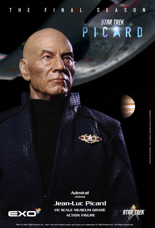  Artikelbild 5 des Artikels “Star Trek Admiral (Ret.) Jean-Luc Picard Actionfigur 1/6 “