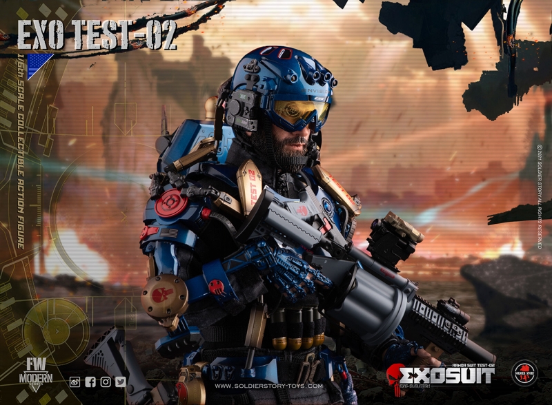  Artikelbild 5 des Artikels “EXO SKELETON - Armor Suit Test-02 - in 1/6 scale “