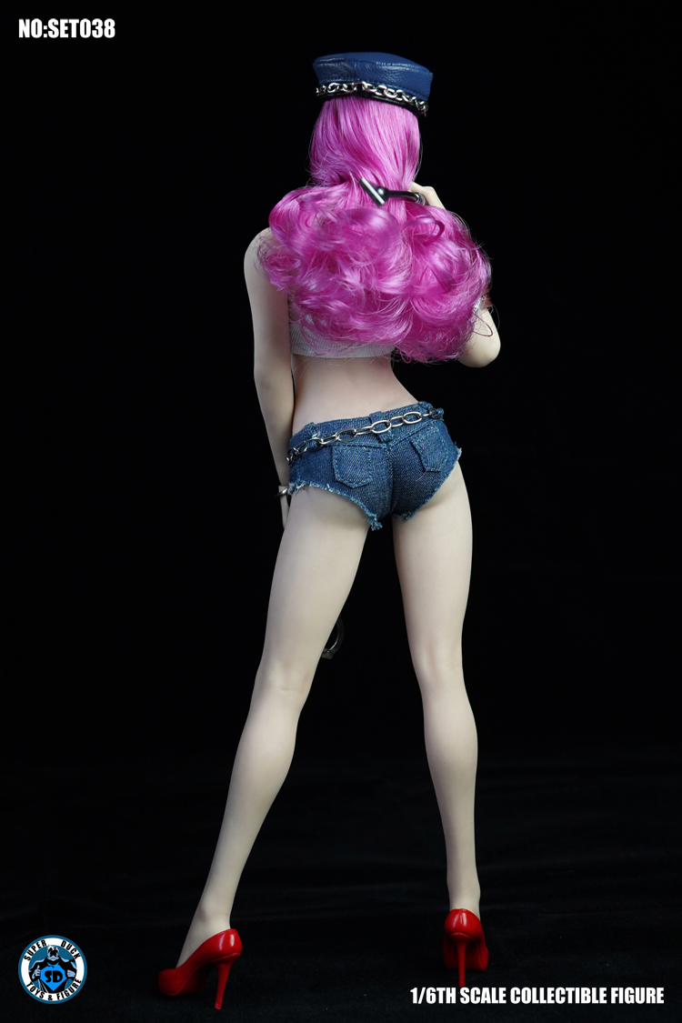  Product image 5 of the product “Female Poison Street Warrior Set (White) 1/6 ”