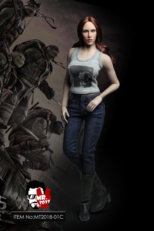  Artikelbild 5 des Artikels “1:6 Female Reporter Set mit kopf “