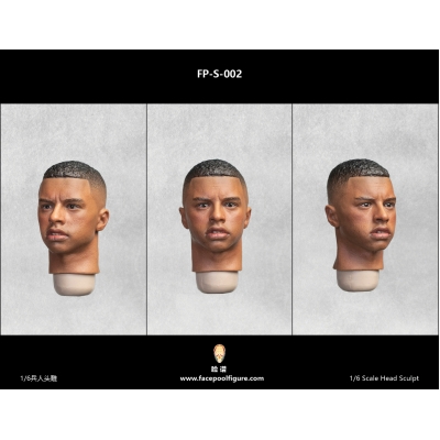  Product image 5 of the product “African Male Headsculpt with Expression 1/6 ”