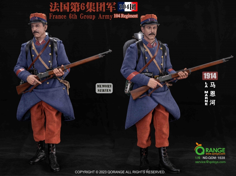  Artikelbild 5 des Artikels “WW1 Uniform Set France 6th Group Army 104 Regiment La Marne 1914 “
