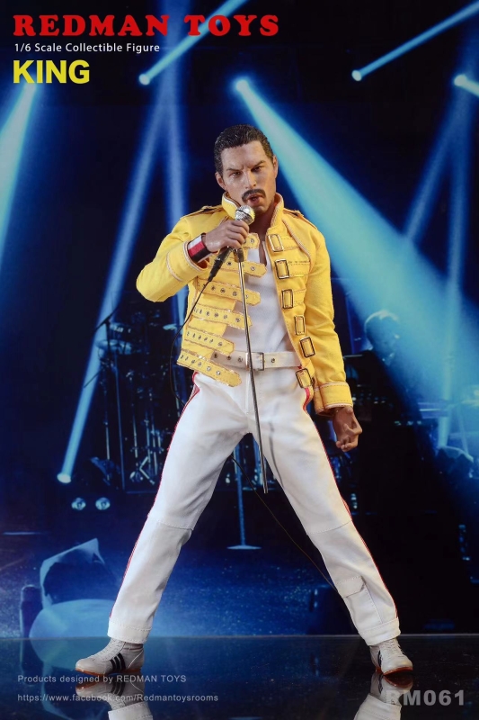  Product image 5 of the product “Freddy Mercury Queen 1/6 Figure lookalike ”