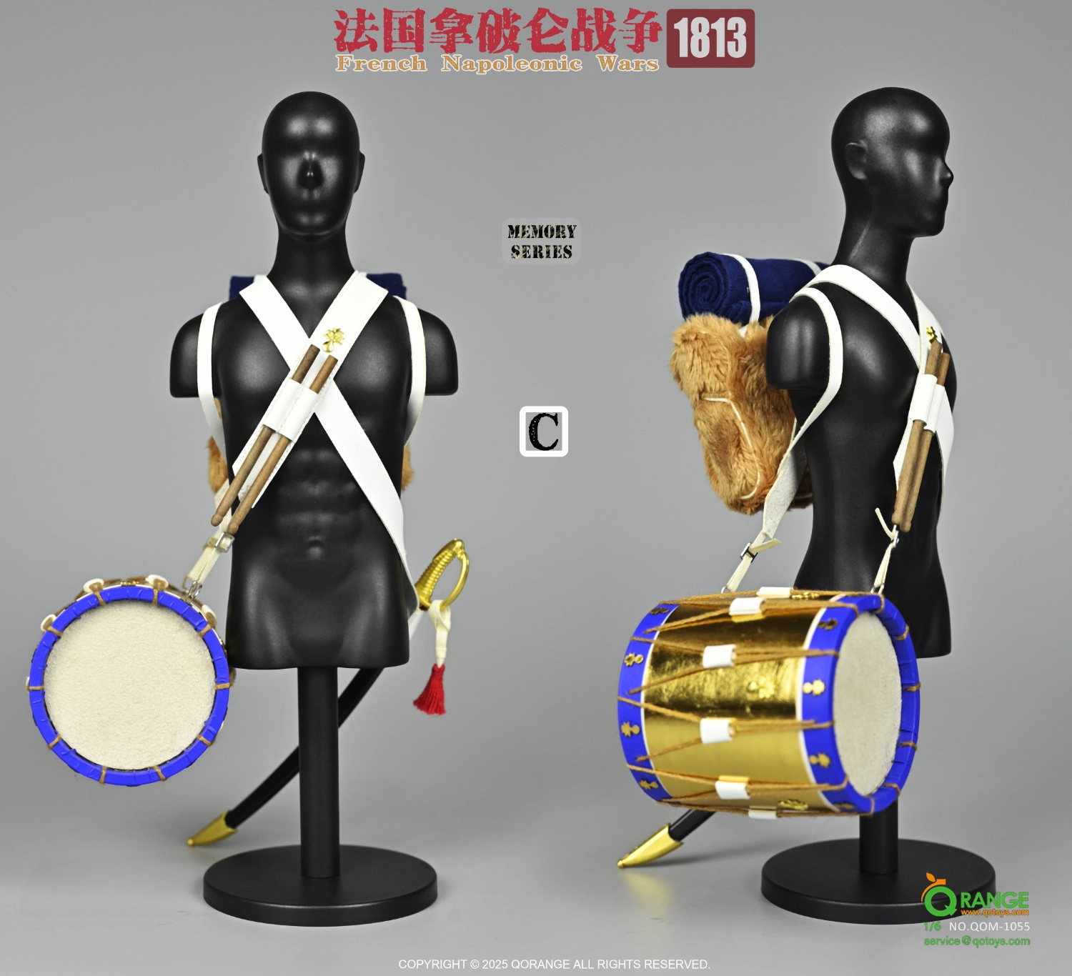  Artikelbild 5 des Artikels “French Infantry Drummer  Uniform Set 1/6 (ohne Figur) “