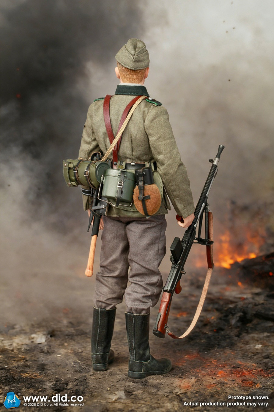  Product image 5 of the product “Friedrich - WWII German SS Polizei-Division ZB30 Gunner - in 1/6 scale ”