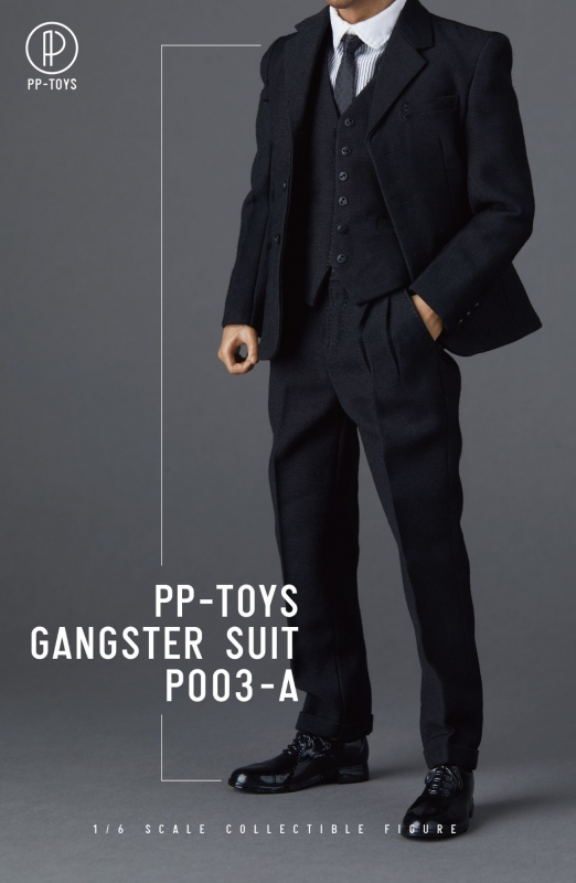  Artikelbild 5 des Artikels “1919 Gangster Suit Set  (Black) 1:6 “