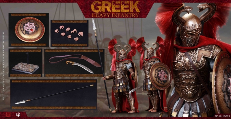  Product image 5 of the product “1:6 Imperial Army - Greek Heavy Infantry ”