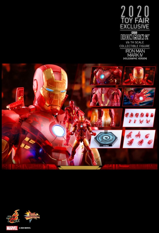  Artikelbild 5 des Artikels “Iron Man 2 - Iron Man Mark IV Holographic Version (Toy Fair Exclusive) “