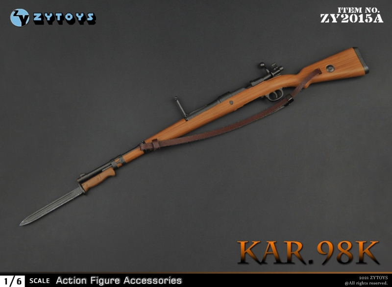  Product image 5 of the product “1/6 Karabiner 98K Rifle (Brown) Full Set ”
