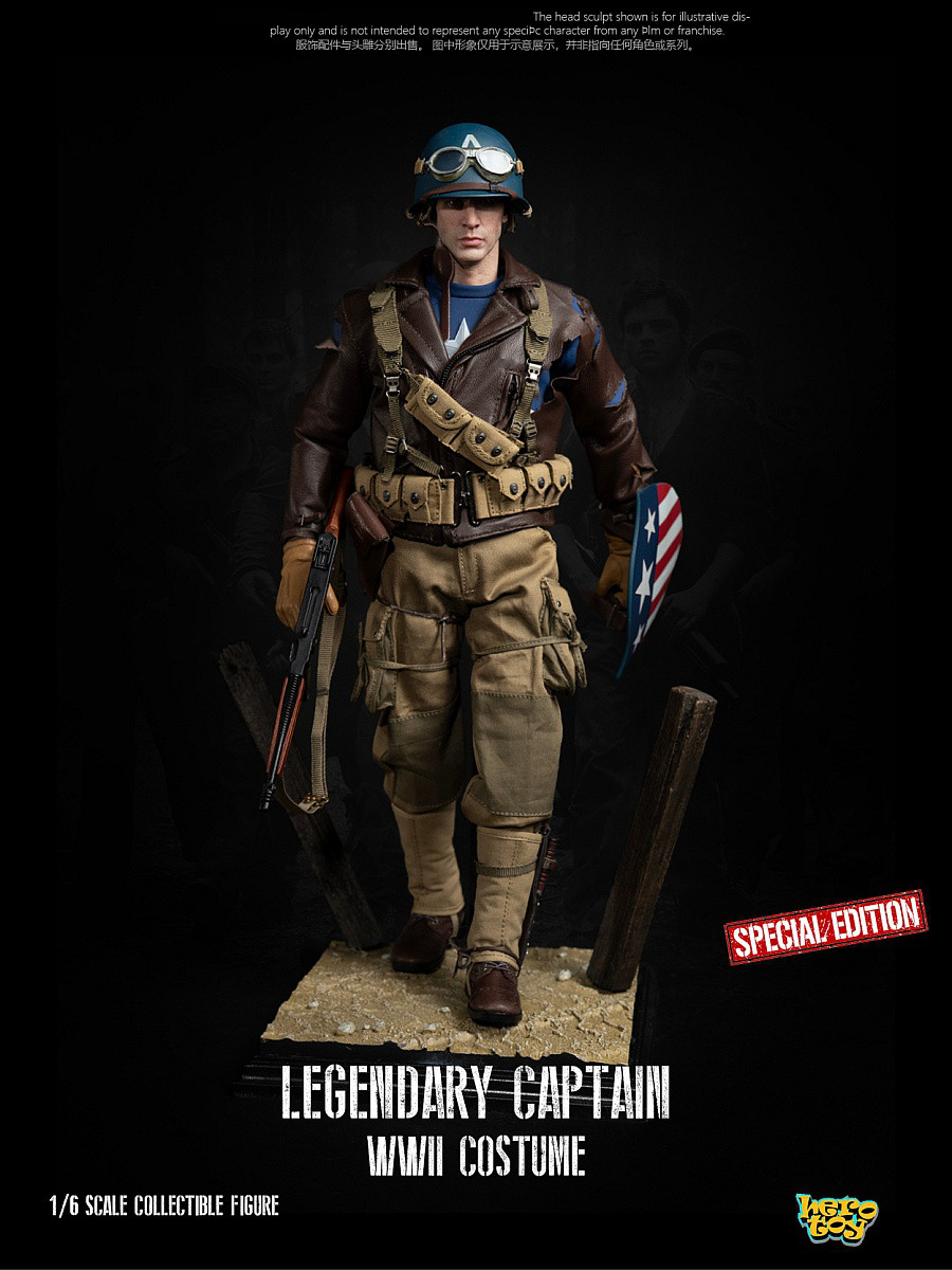  Artikelbild 5 des Artikels “The Legendary Captain - in WWII Costume - Special Edition - in 1/6 scale “