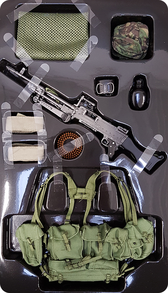  Product image 5 of the product “BRITISH ARMY-Marine Dave Wilson British GPMG Gunner ”