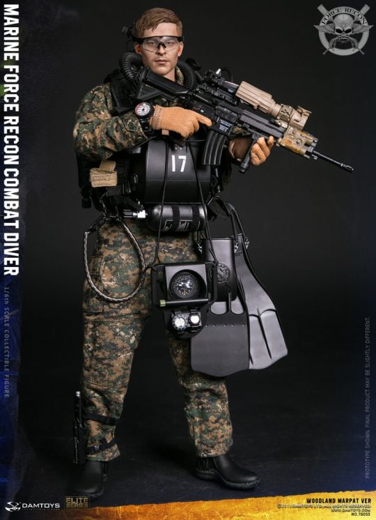  Artikelbild 5 des Artikels “Marine Force Recon Combat Diver (Woodland Marpat Version) (Woodland Marpat Version) “