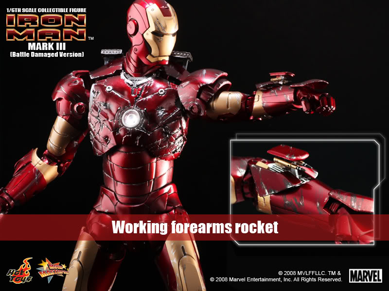  Artikelbild 5 des Artikels “HOT TOYS MMS 110 IRON MAN MARK III “