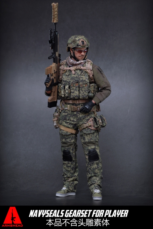  Artikelbild 5 des Artikels “Navy Seal - Navy Seals Gearset For Player Set (AOR2) Armshead 1:6 “
