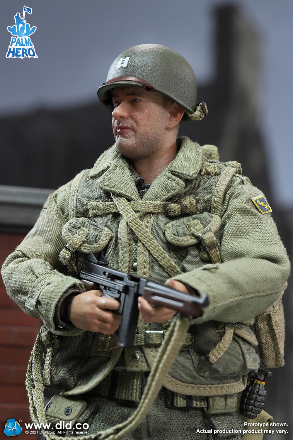  Product image 5 of the product “1/12 Palm Hero Series WWII US 2nd Ranger Battalion Series 1 – Captain Miller ”