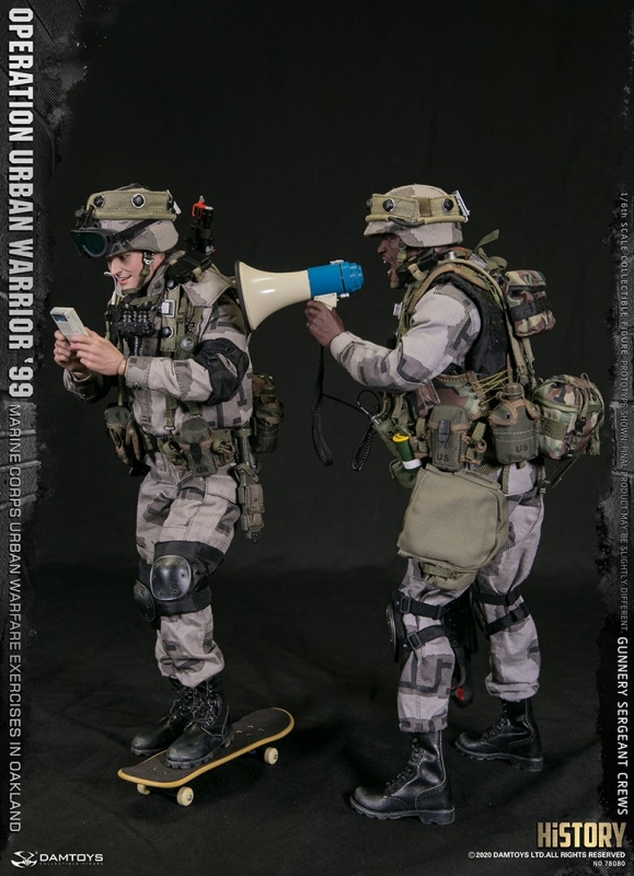  Artikelbild 5 des Artikels “1:6 Operation Urban Warrior '99 : Marine Corps Urban Warfare Exercises In Oakland - Gunnery Sergeant Crews “