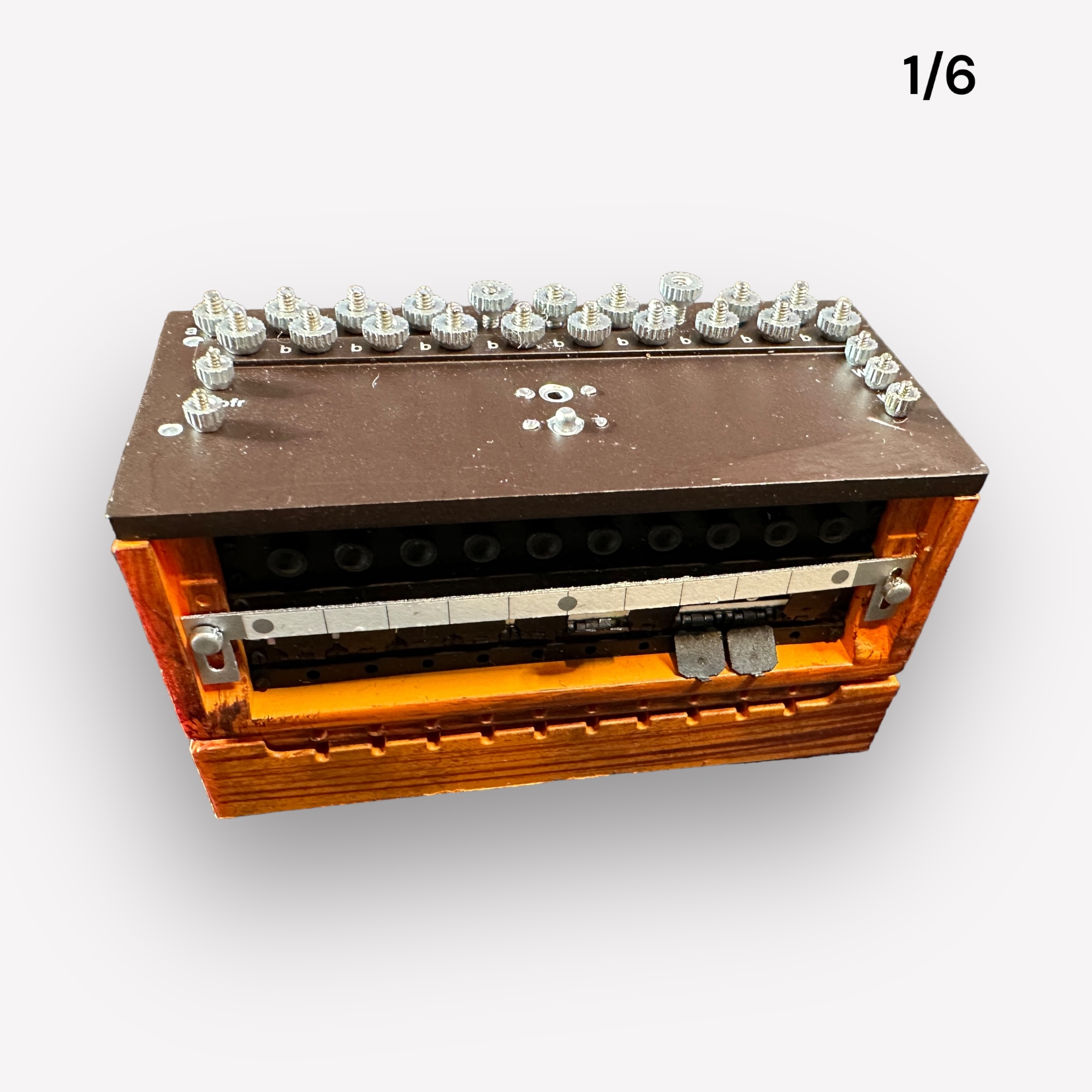 Artikelbild 5 des Artikels “Abfragekasten mit Amtszusatzmodul in 1:6 aus Metal “