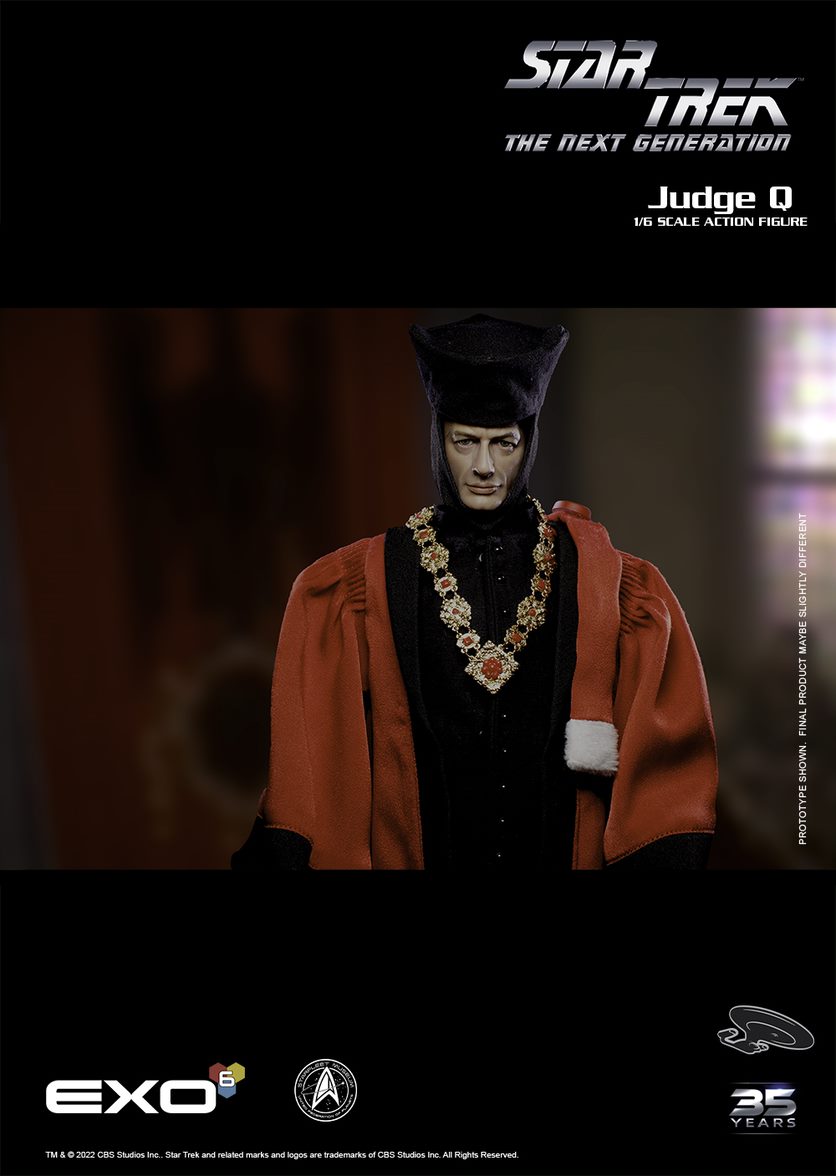  Product image 5 of the product “Judge Q  Star Trek: The Next Generation  1:6 scale ”