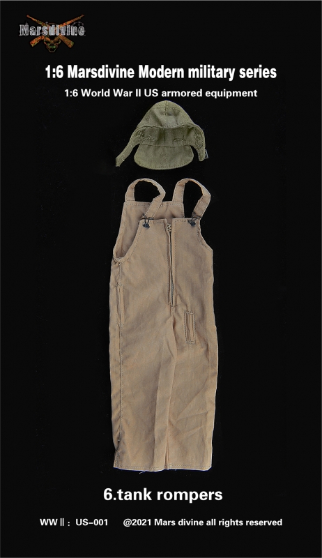  Product image 5 of the product “US Tank Crew Set ( No Figure included) ”
