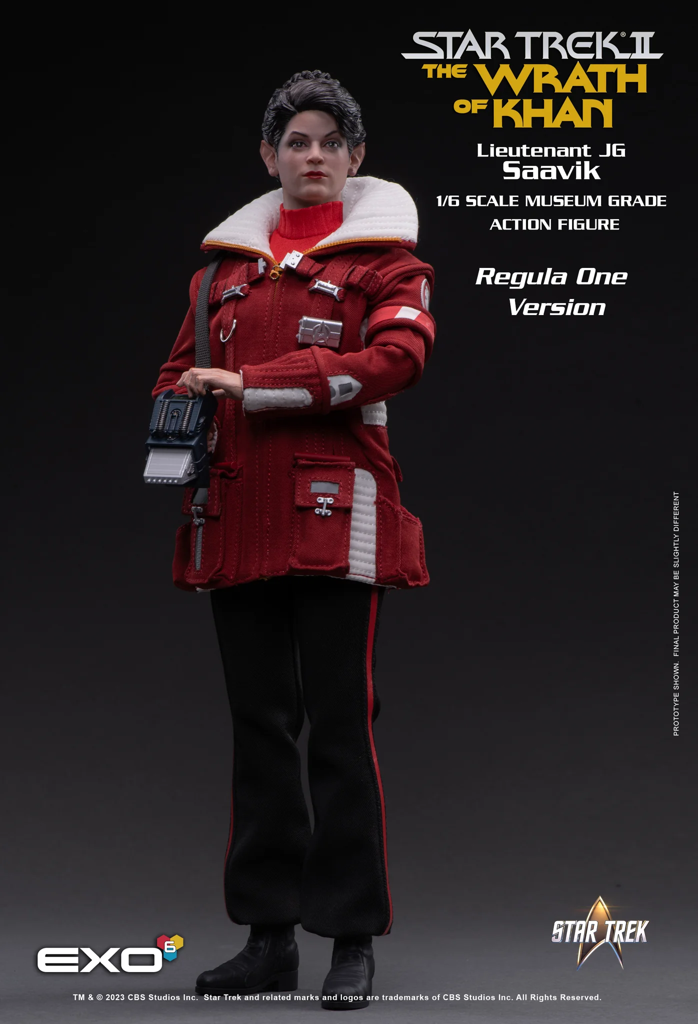  Artikelbild 5 des Artikels “1/6 Scale TWOK Lt JG Saavik, Regula One Edition Ex “